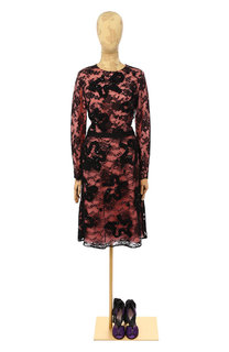 Кружевное платье Oscar de la Renta