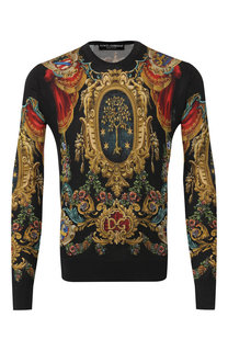 Шелковый джемпер Dolce & Gabbana