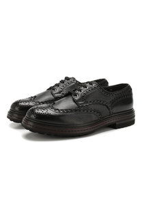 Кожаные дерби Santoni