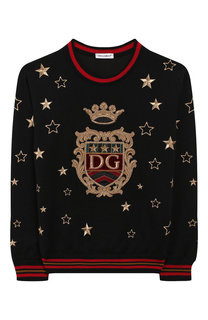 Шерстяной пуловер Dolce & Gabbana