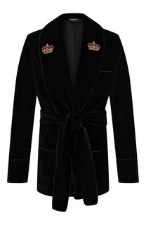 Хлопковый пиджак Dolce & Gabbana