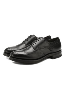 Кожаные дерби Santoni