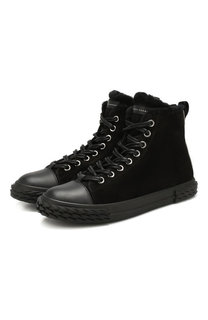 Замшевые кеды Blabber Giuseppe Zanotti Design