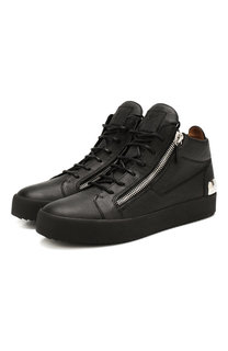 Кожаные кеды Kriss Steel Giuseppe Zanotti Design