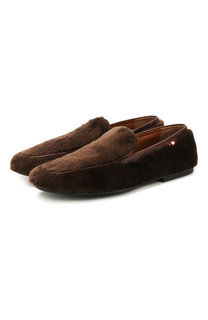 Меховые лоферы Crispi Bally