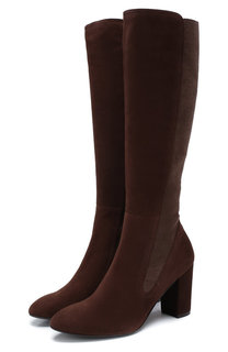 Замшевые сапоги Stuart Weitzman