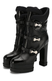 Кожаные ботильоны Casadei