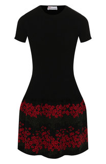 Платье из вискозы REDVALENTINO