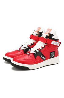 Кожаные кеды MSGM
