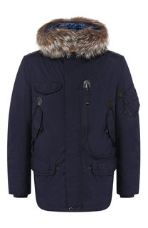 Пуховая парка Right Hand Light с меховой отделкой Parajumpers