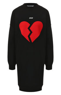 Хлопковое платье MSGM