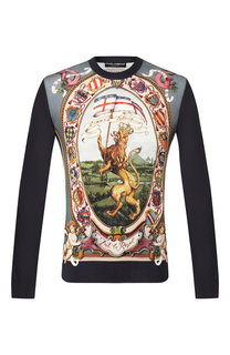 Шелковый джемпер Dolce & Gabbana