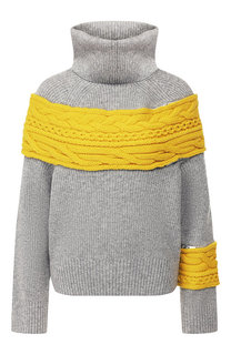 Шерстяной свитер Sacai