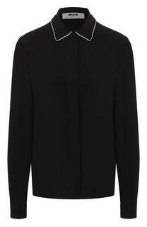 Рубашка из вискозы MSGM