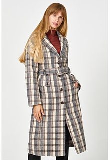 Клетчатое пальто Acasta