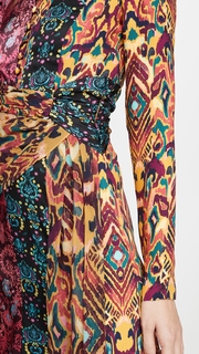 Prabal Gurung Taxila Long Sleeve Cut Out Dress