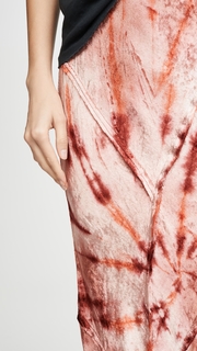 Free People Bali Serious Swagger Tie Dye Skirt