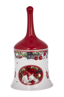 Ваза с крышкой DUE ESSE CHRISTMAS
