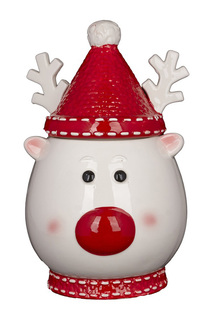Ваза с крышкой DUE ESSE CHRISTMAS