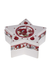 Ваза с крышкой DUE ESSE CHRISTMAS