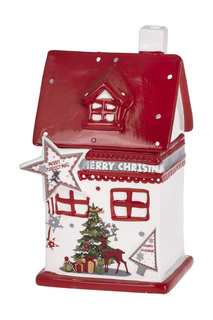 Ваза с крышкой DUE ESSE CHRISTMAS