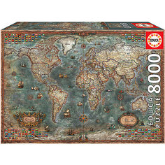 Пазл Educa "Историческая карта мира" , 8000 деталей