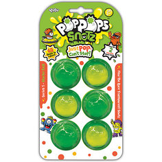 Игровой набор Yulu PopPops Snotz, 6 шт Bandai