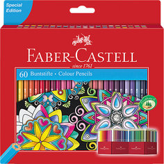 Карандаши цветные Faber-Castell, 60 цветов