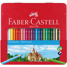 Карандаши цветные Faber-Castell, 24 цвета