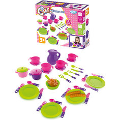 Набор посуды Mochtoys, 42 предмета