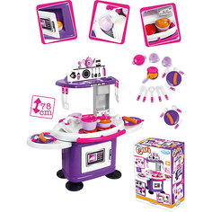 Игровой набор Mochtoys "Кухня", со столиками, 26 предметов