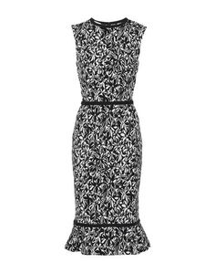 Платье до колена Oscar de la Renta