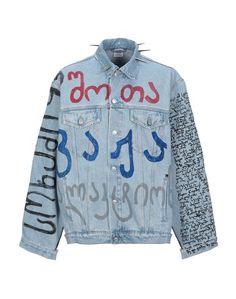 Джинсовая верхняя одежда Vetements