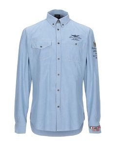 Джинсовая рубашка Aeronautica Militare