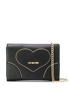 Love Moschino сумка через плечо с заклепками