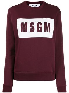 MSGM толстовка с логотипом