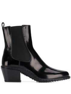 Tods ботинки Gommino на блочном каблуке Tod`S