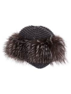 Inverni fur trim beanie