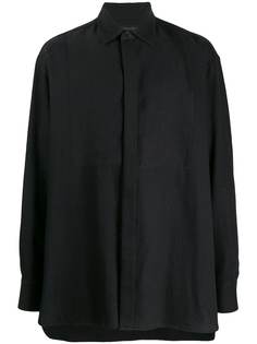 Ann Demeulemeester рубашка оверсайз с длинными рукавами