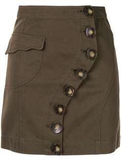 Acler джинсовая юбка Tana