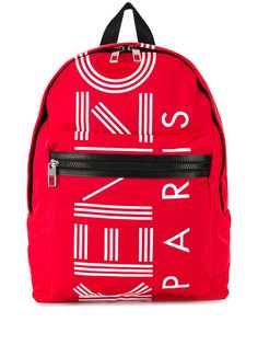 Kenzo рюкзак с принтом логотипа