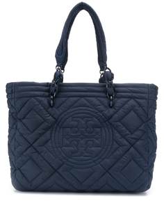 Tory Burch дутая сумка-тоут с логотипом