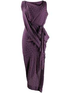 Vivienne Westwood Anglomania жаккардовое платье миди