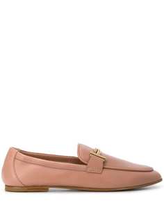 Tods лоферы с пряжкой Double T Tod`S