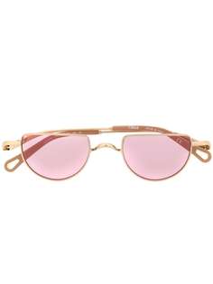 Chloé Eyewear солнцезащитные очки в круглой оправе