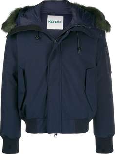 Kenzo бомбер с искусственным мехом