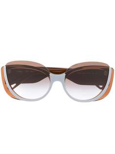 Chloé Eyewear солнцезащитные очки в оправе кошачий глаз