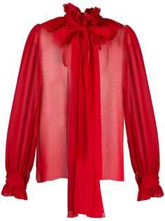 Blumarine блузка с бантом