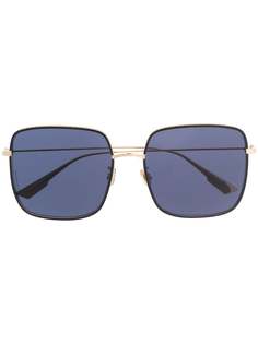 Dior Eyewear декорированные солнцезащитные очки в квадратной оправе