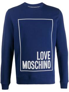 Love Moschino толстовка с логотипом